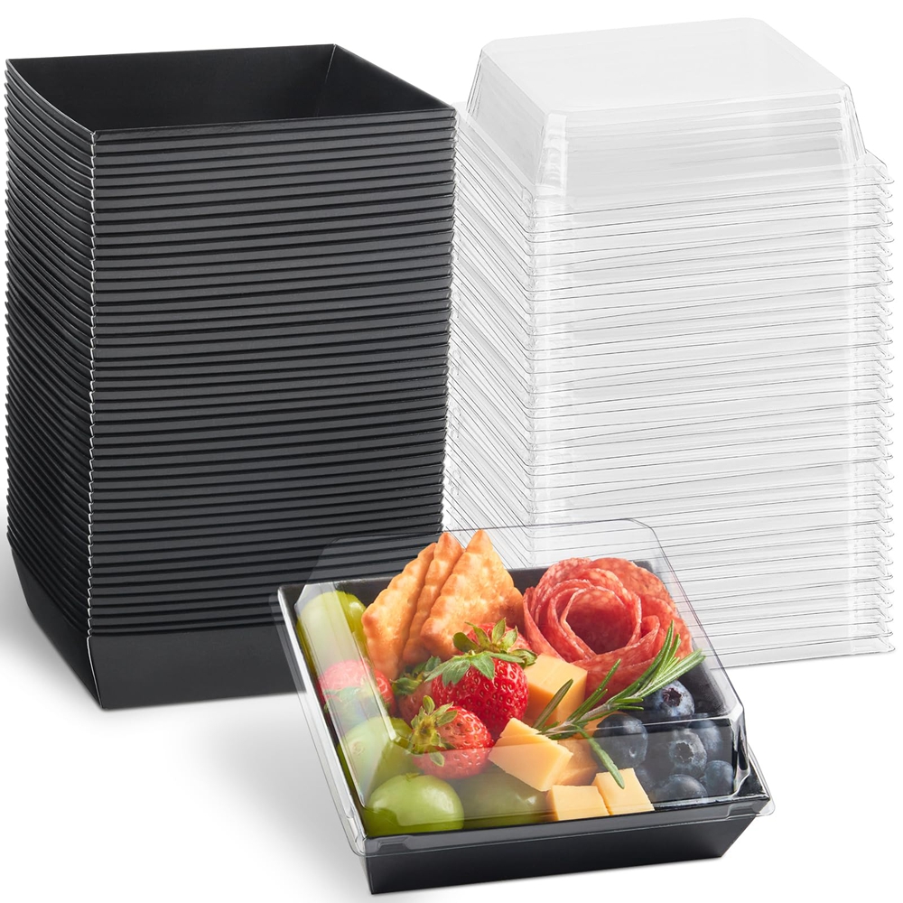 Convenient Takeaway Bento Box for Fast Food Restaurants Made of Food Grade Kraft Paper