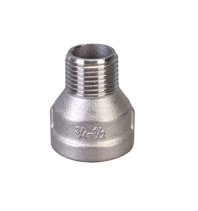 RTS Stainless Steel 201 304 Casting Socket Equal Coupling with Banded Straight Design