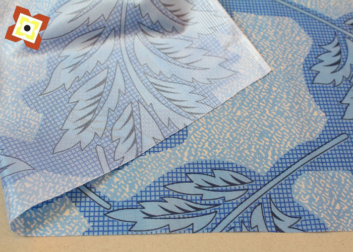 Sofa Mattress Warp Knitted Fabric 55gsm Pigment Printing Type