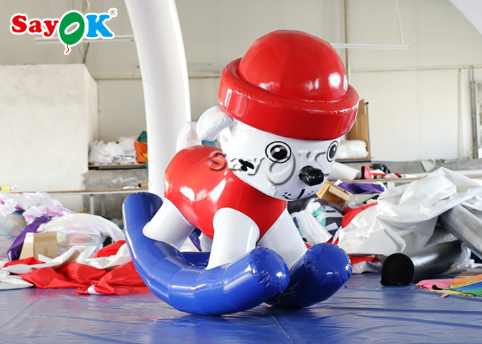 Multifunction Tarpaulin 1.6x0.7x1.6mH Inflatable Rocking Horses For Kids