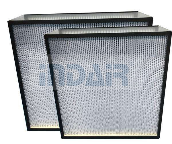 Buy 99.995% 0.3μm High Efficiency HEPA Filter Ultra - Fine Glass Fiber As Filter Media at wholesale prices