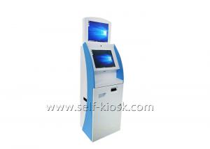 China Self Service Bitcoin ATM Machine With Barcode Scanner And Bill Validator on sale