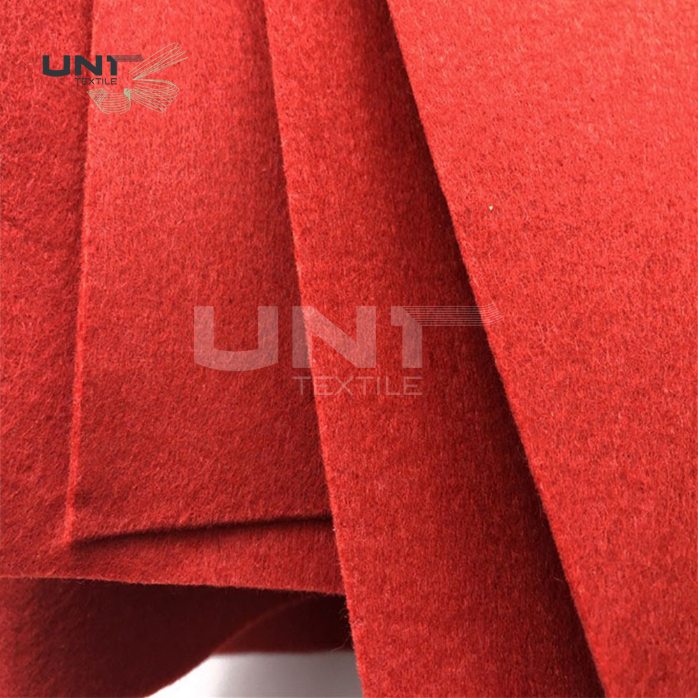PES Needle Punch Felt Fabric Needle Punch Nonwoven For Decoration / Carpet