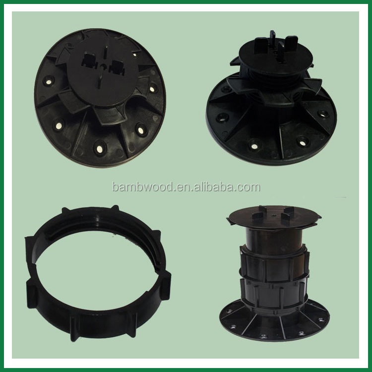 Modern Design Flooring Accessories Adjustable Plastic Pedestal for Paver Support