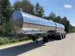 USED 3AXLES FUEL TANK SEMI TRAILER CUSTOMIZED FUEL DELIVERY