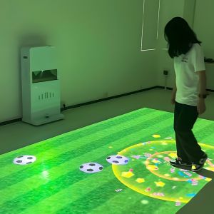 Mobile All-in-One Interactive Ground Projection Machine