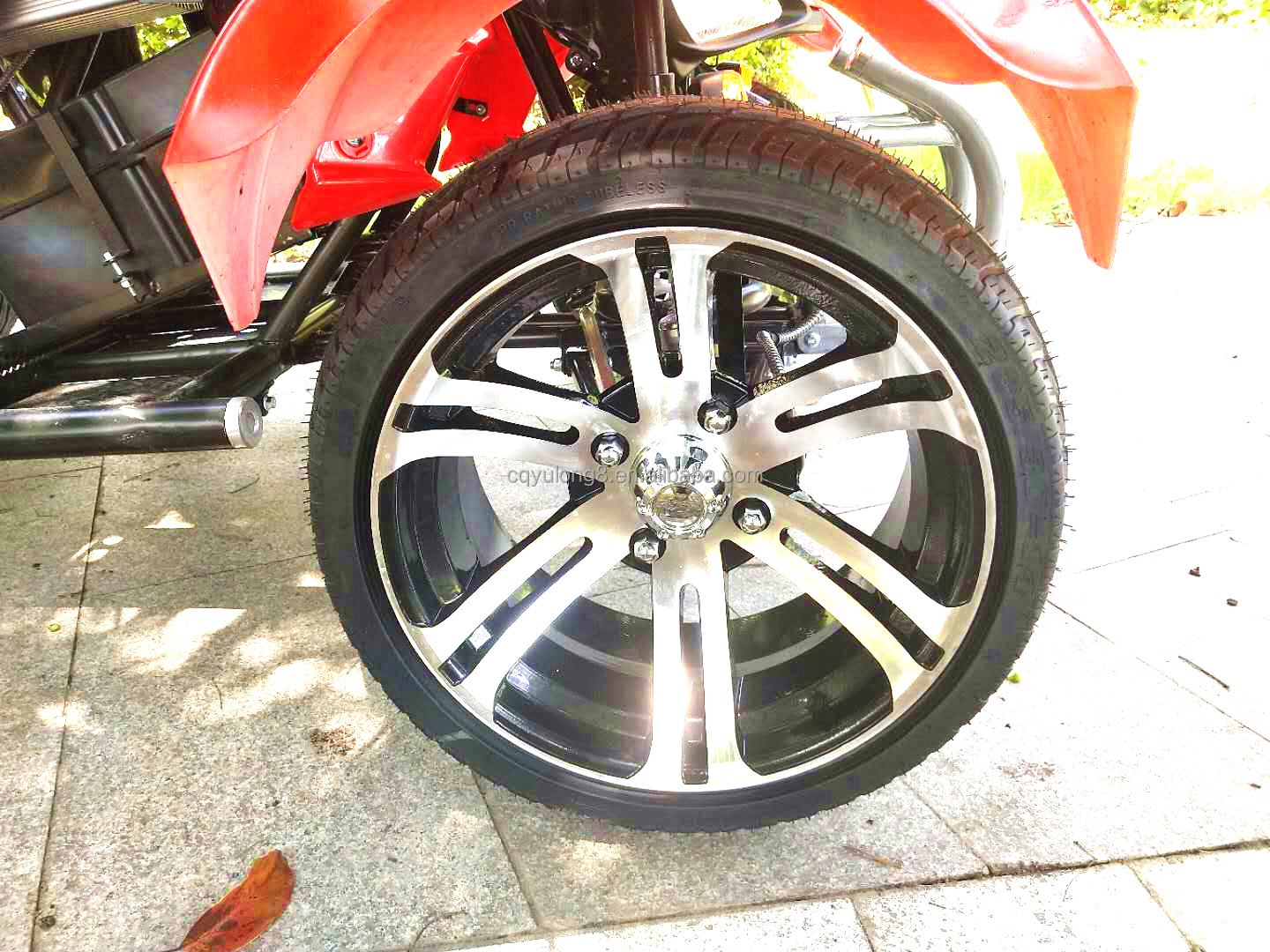 1000W Water-Cooled Four-Stroke Four-Wheel ATV Road Version with 1000-1400mm Wheelbase