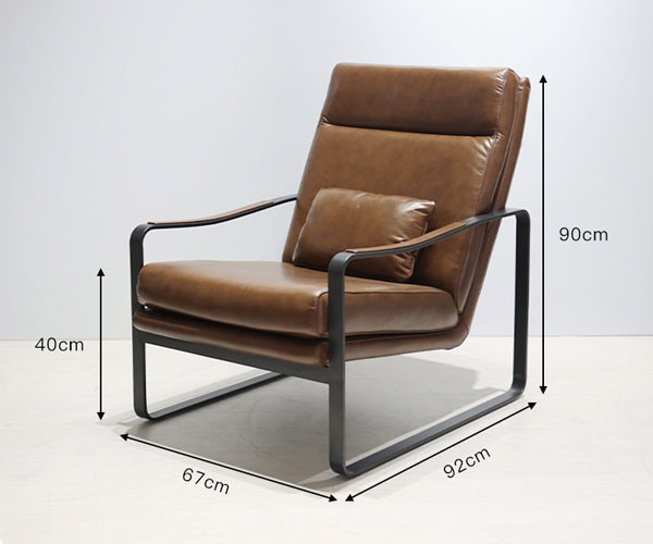 Recliner Sofa Single Seater Armchair Leather Lounge Chaise Fabric