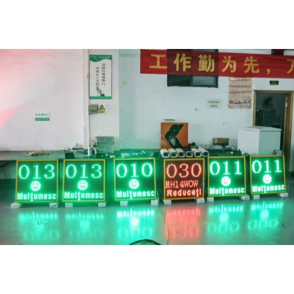 Advanced 2024 LPR Radar Speed Feedback Sign with 24.125GHz Detector