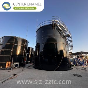 Quality Center Enamel Provides Biogas Technology for Thailand Livestock Manure Treatment Project for sale
