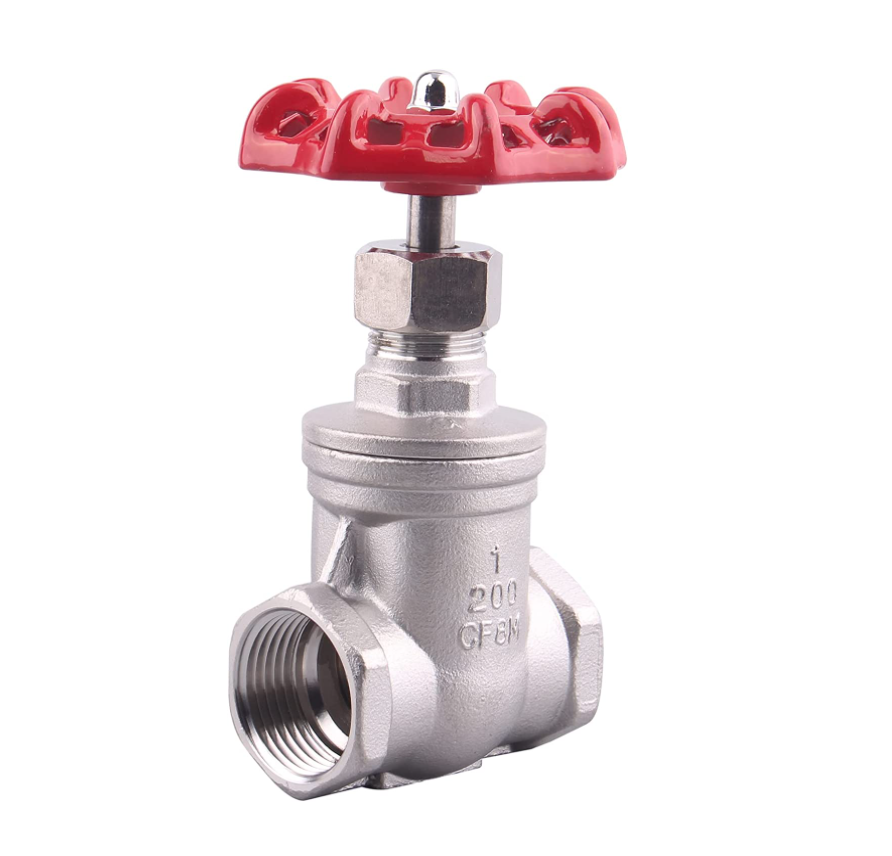 1"-8" Customized Support Heavy Duty Stainless Steel Female x Female Thread Gate Valve