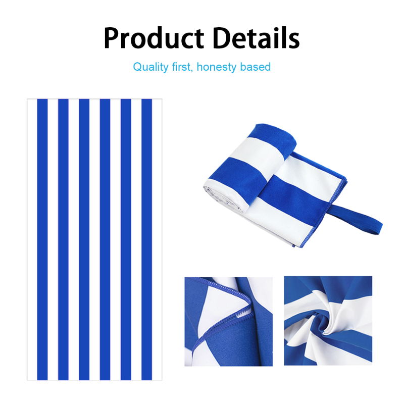 ODM Microfiber Fast Drying Beach Towels 40x72 Custom Digital Printing