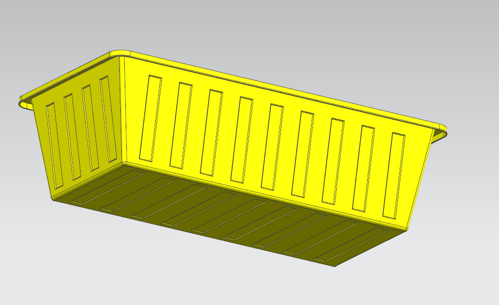 Twelve hundred liters of square box mold for making plastic products