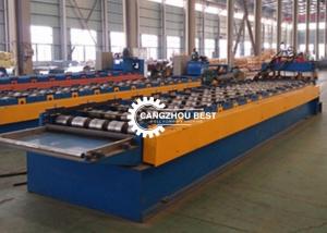 Quality Aluminium Profile Roofing Sheet Roll Forming Machine For Building Panel for sale