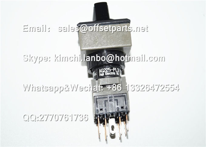 5BB-6102-020 AG225-PL3W22E3 komori push button switch original offset printing machine spare parts