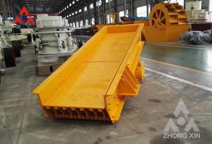 China Construction Machinery Vibrating Feeders For Quarry Plant Mining Equipment on sale