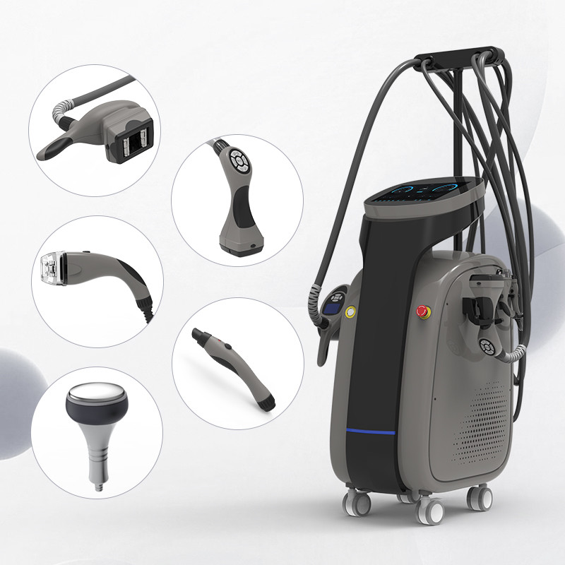 Vacuum Cavitation 690nm Vela Shape Machine With Roller Rf Ir Techniques