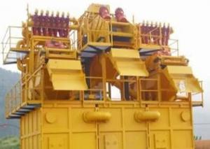 Quality Diesel Engine Mud Desander With Mud Tank and Handrail for sale
