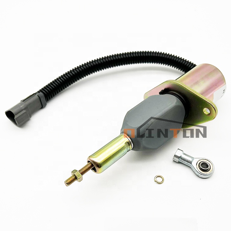 24V Fuel Shutdown Solenoid Valve 4063712 for PC300-7 Excavator 6CT8.3L 6D114 Engine