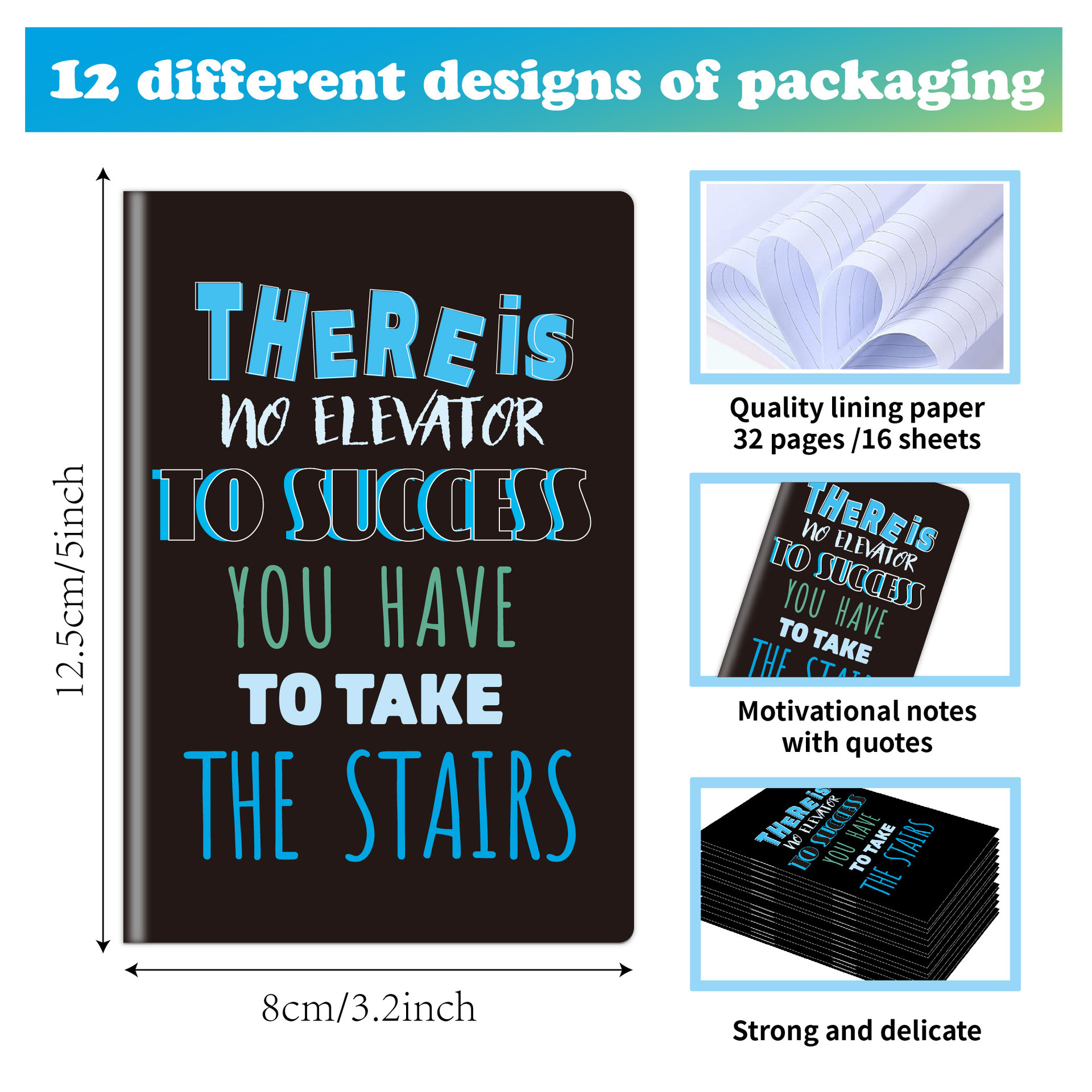 Customized Colour and High Durability Spiral Hardcover Notebook Personalization Option Customized As You Like