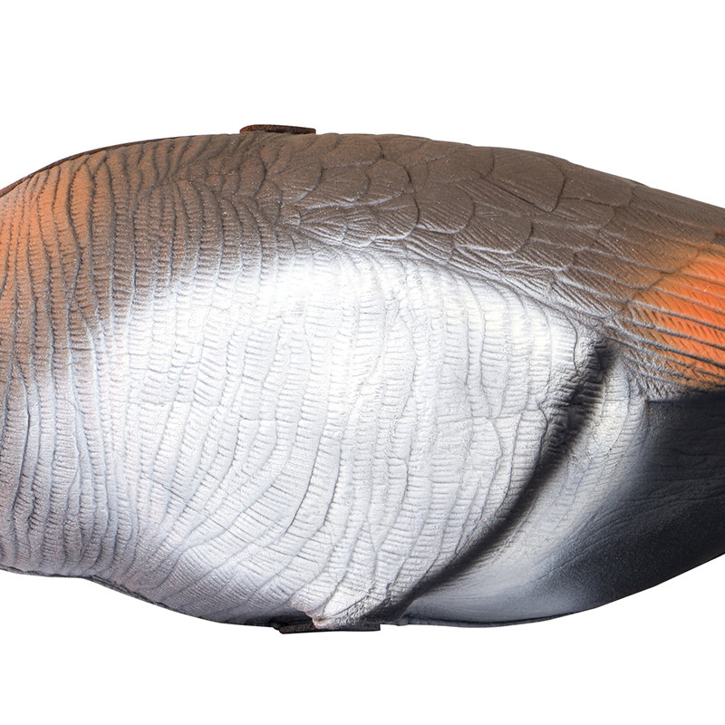 Plastic Rubber Foam Goose Decoys Stretch Neck Feeders / Upright / Sentry