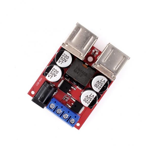 Buy DC-DC Power Module 8A 4USB Automatic Boost Power Isolation Module 8V To 5.1V 3.5A at wholesale prices