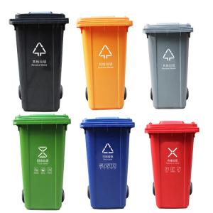 Quality Large 96 Gallon Lids Big Lock Medical Waste Plastic 100 L Wholesale Outdoor Trash Can for sale