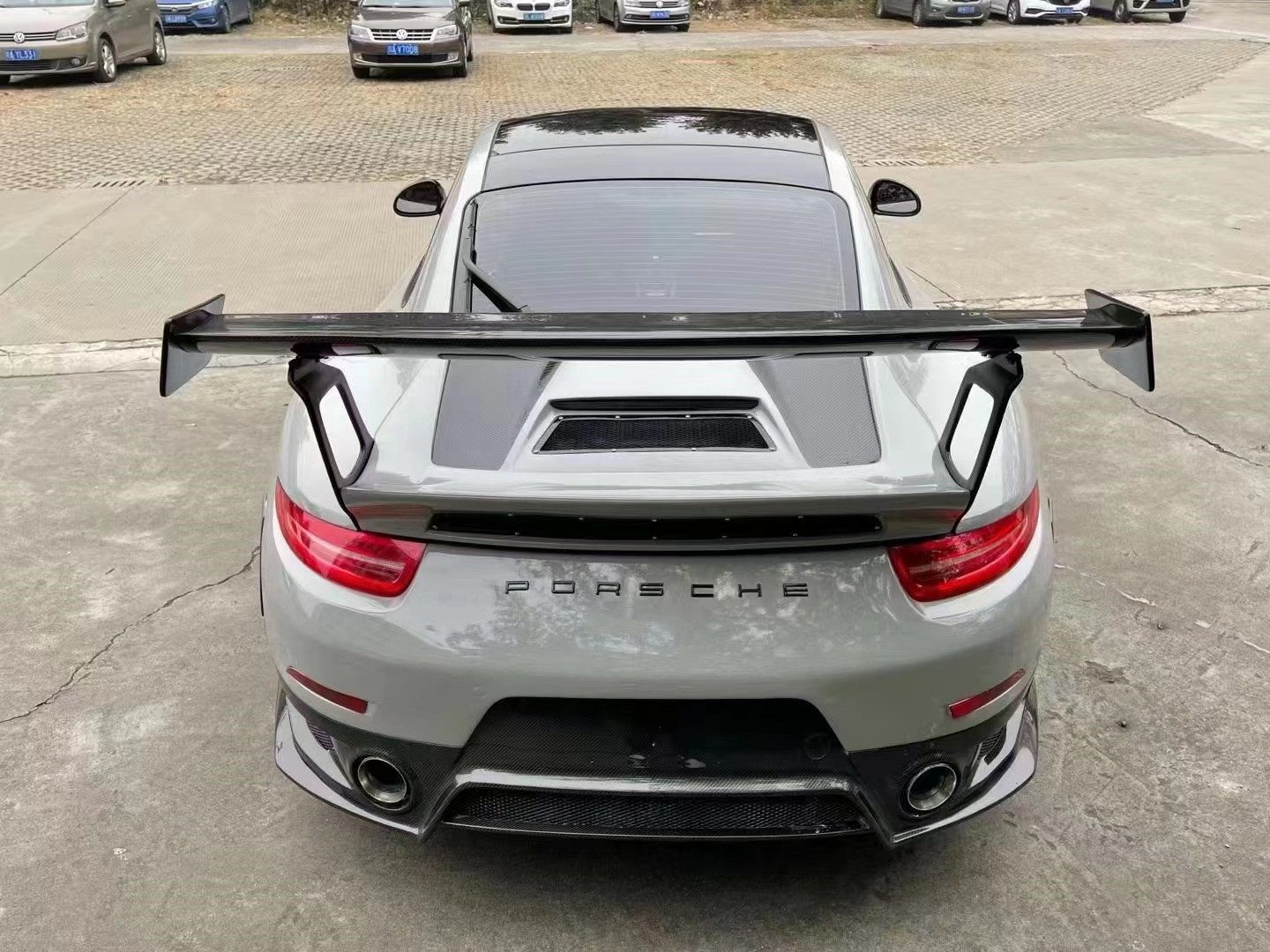Auto Parts for Porsche 911 991.1 Upgraded GT2RS Body Kit 991.1 Upgraded GT2RS Front and Rear Bumper Spoiler Body Kit