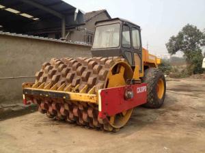 Quality                  Used Original Sweden Double Drum Compactor Dynapac Ca30pd with Sheep Foot Secondhand Road Roller Dynapac Ca30d Road Roller for Sale              for sale