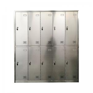 China Clean Room Laboratory 304 Stainless Steel Medical Cabinet Lockable on sale