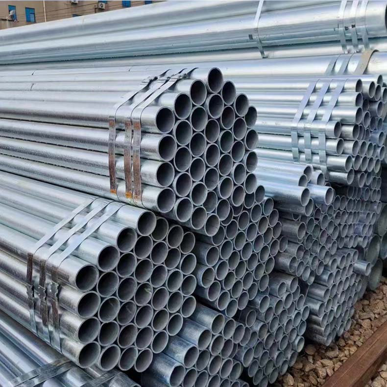 ISO9001 Hot Selled Galvanized Steel Tube Hot Dipped DX51D Z40 Grade 5.8m 6m 12m Length For Industry