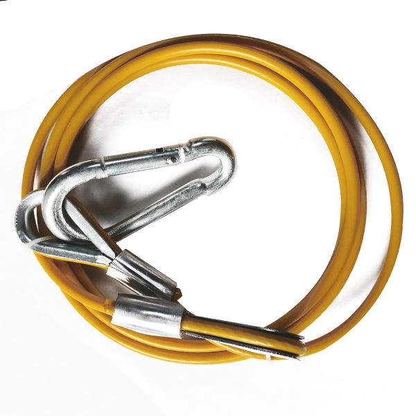 Buy Nylon Coated Steel Cable Assembly with Snap Hook at wholesale prices