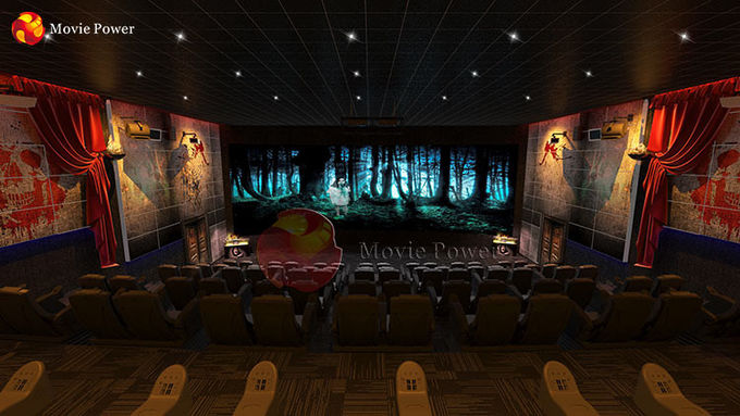Horror Movies 3 Dof 4d 5d Cinema Theater System