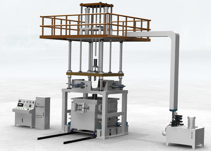 Buy cheap Engine Cylinder Low Pressure Casting Machine , Metal Die Casting Machine from wholesalers
