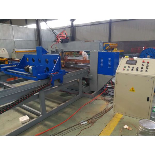 Mitsubishi PLC Automatic Steel Grating Welding Machine For City Gutterway