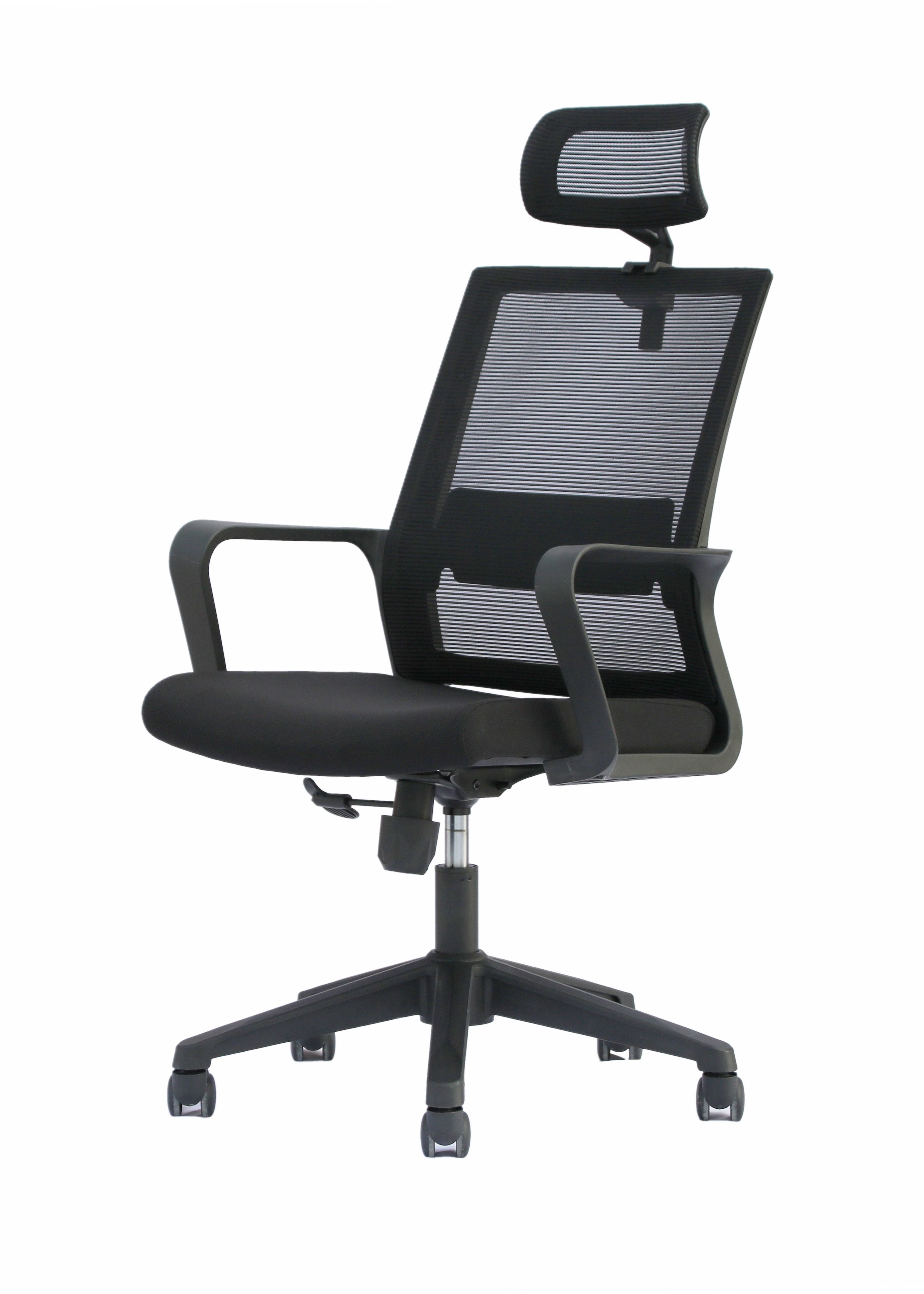 Conjoined Armrest Mesh Back Desk Chair , DIOUS Office Net Chair