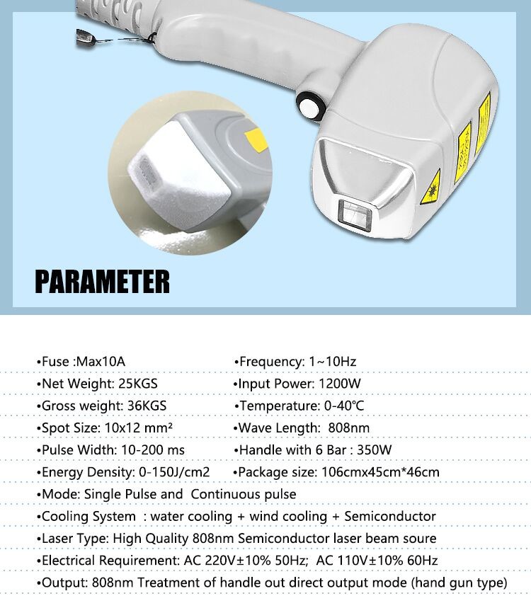 Customization Laser Hair Removal Machine With Touch Screen Control