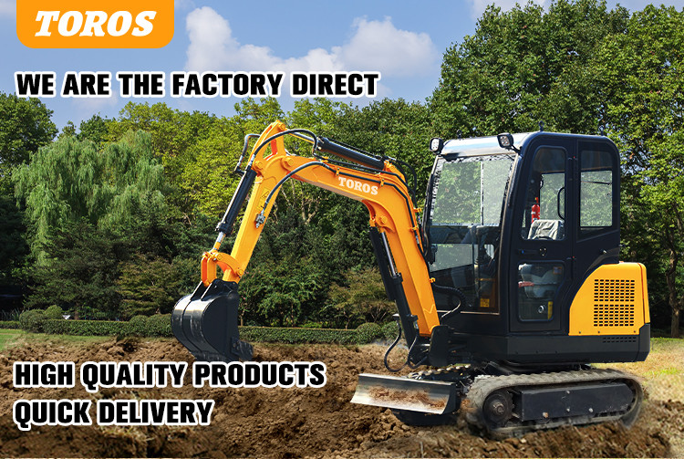 EURO 5 2 Ton Mini Excavator Small Household Excavator Low Consumption