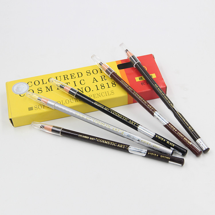 Hot Sale Waterproof Cosmetics Pull Paper Roll Permanent Makeup Eyebrow Pencil With 5 Colors