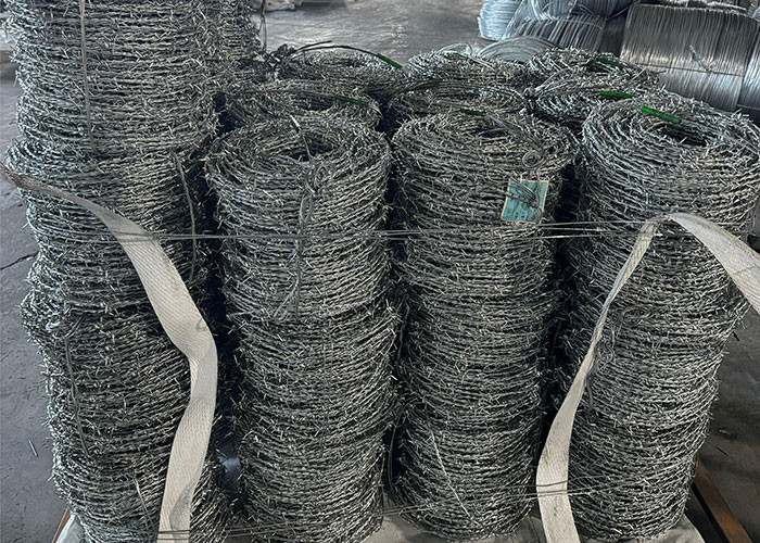 Standard Galvanized Reverse Twist Security Barbed Wire Factory Direct