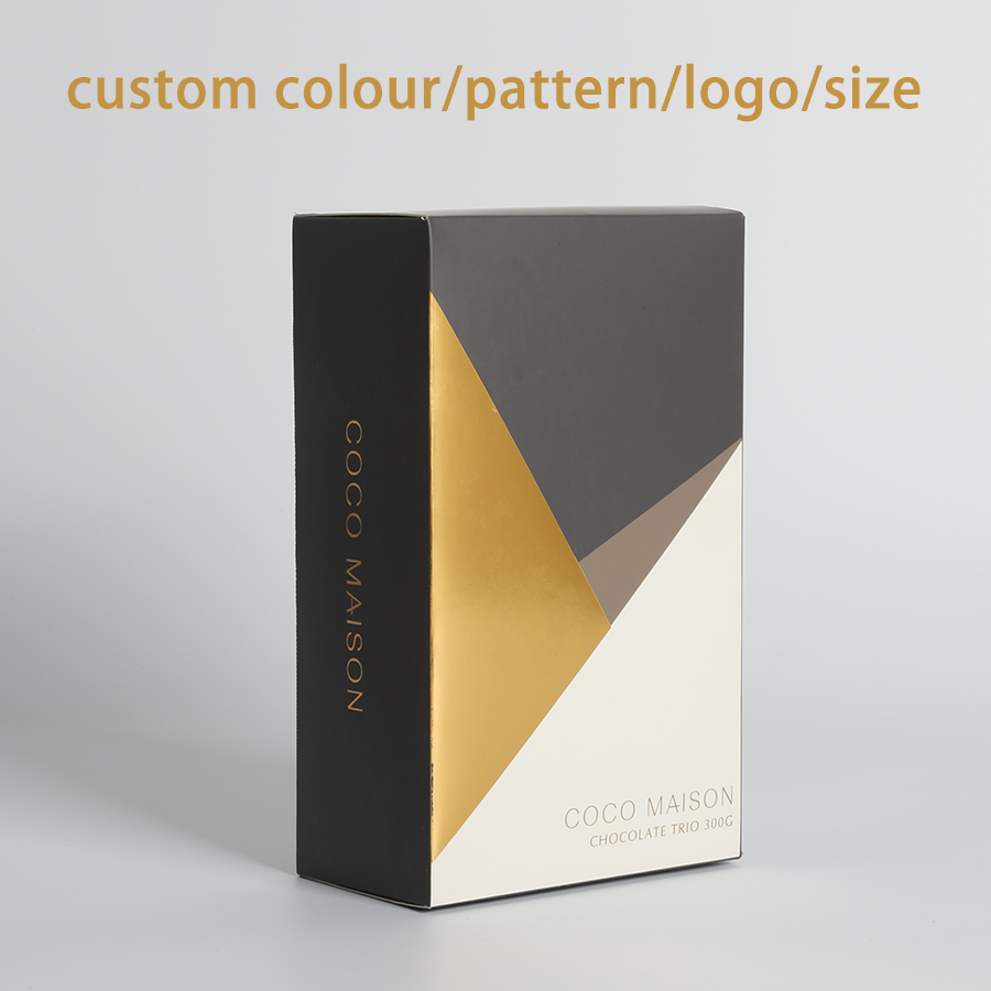 Paperboard Reserve Tuck End Gift Box Chocolate Food Packaging Boxes With Lamination