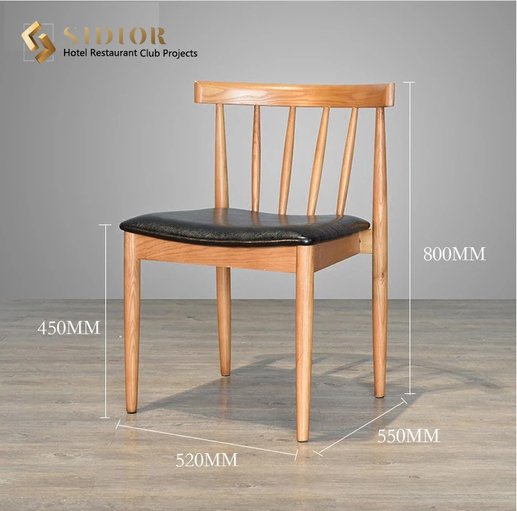 Modern Design Dinning Chair, Hot Sell Restaurant Dinning Chair, Solid Wood Frame, High Density Foam