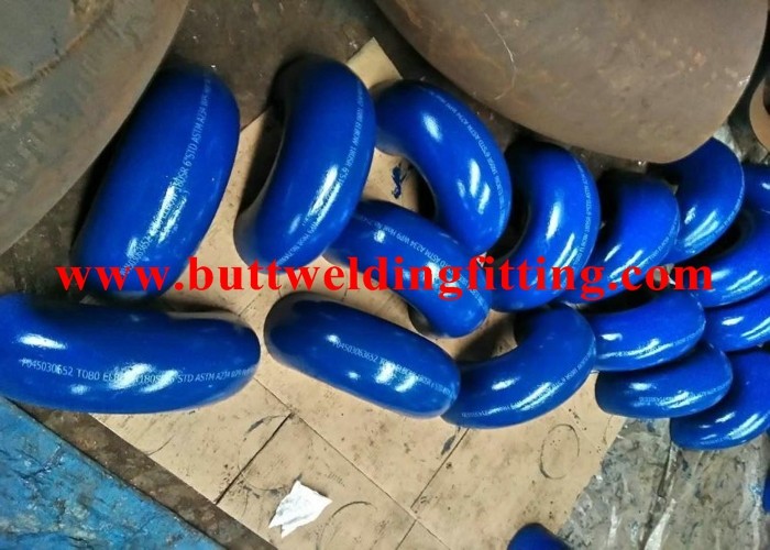 Carbon Steel Butt Weld Fittings ASTM A234 WP9 Elbow For Construction