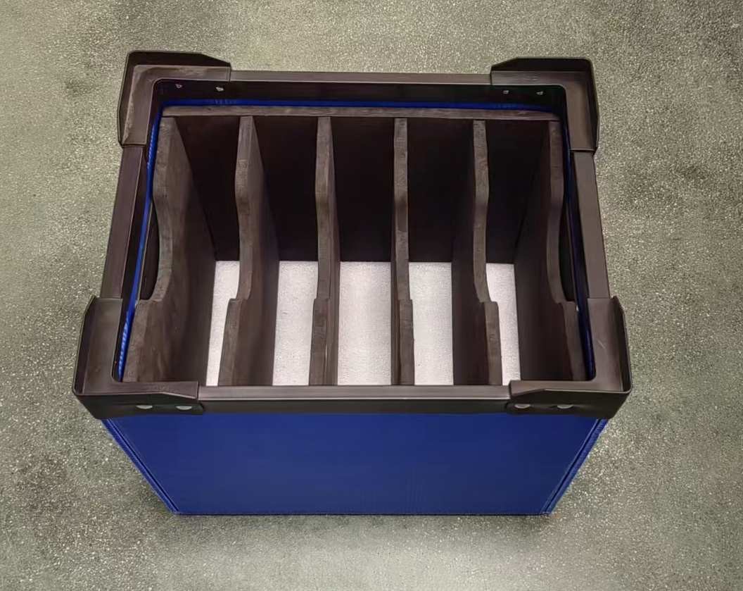 Plastic Turnover Box PP Hollow Crates Turnover Corrugated Sheet For Moving