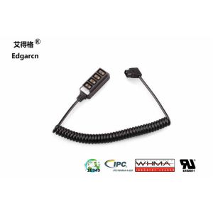 Customized Circular Connector Cable Assembly / Push Pull Cable Assemblies