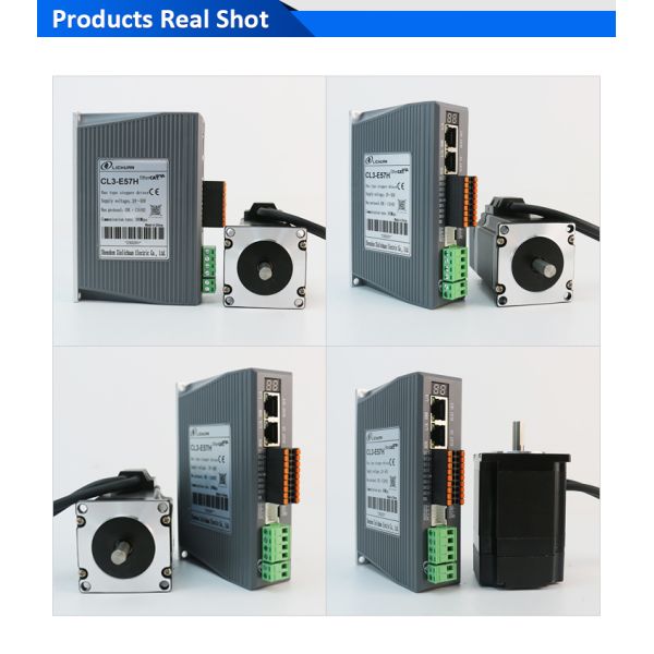 Lichuan DC Closed Loop Stepper Motor Drivers Kit 2.2N.m 2 Phase Nema23 DC24V～48V 4.0A 1000PPR