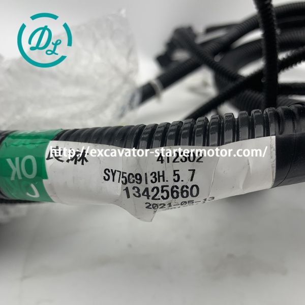EexcavaStart Sany SY75C Air Conditioner Wiring Harness OEM 13425660