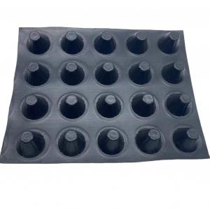 Quality HDPE Dimple Membrane Drain Mat for Eco-friendly Construction Waterproof Plastic Sheet for sale