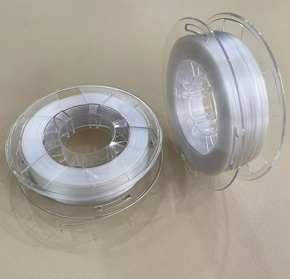 G657b3 Ftth Tac Fiber Transparent Invisible 0.9mm Nylon / Pvc