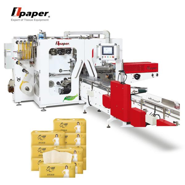 Full Automatic V Folding Facial Tissue Paper Making Machine with After-sales
